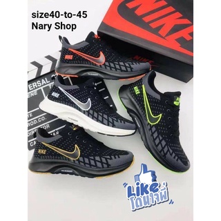 รองเท้าวิ่ง Size:36-45EU มี 4 สี พร้อมส่ง รีวิวจากงานจริง เบา สบาย V87B019