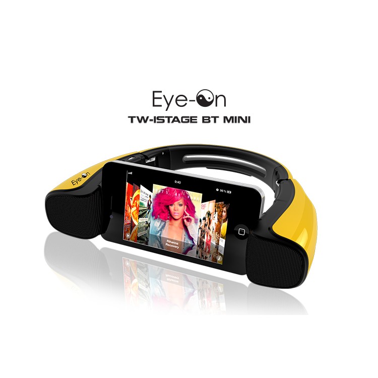 Eye-On ลำโพงบลูทูธ สำหรับสมาร์ทโฟน TW-iStage BT21 mini (Yellow/Black)