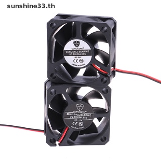 Thsun พัดลมระบายความร้อนอินเวอร์เตอร์ 5020 5V 12V 24V 50*50*20 มม. 2 สาย 2-Pin