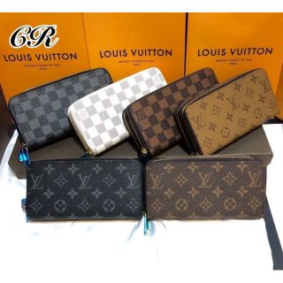 กระเป๋าสตางค์ Louis Vuitton 2 ซิปรอบ📌รุ่นขายดี พร้อมกล่อง พรีเมี่ยม กดสั่งได้เลย