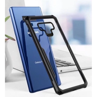 (( พร้อมส่ง)) เคสXUNDDแท้💯% Samsung Galaxy NOTE9 /Note8เคสแบบกันกระแทกหลังใส ขอบข้างนิ่มสีดำ