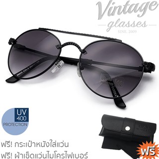 แว่นกันแดดเลนส์กันแดดป้องกัน UV400 รุ่น RAW-96849_ดำ