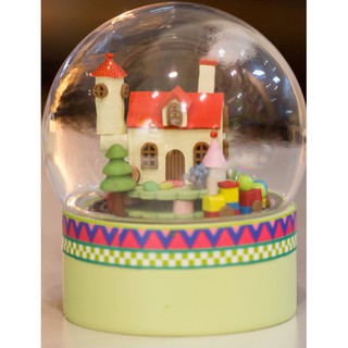 โมเดลรุ่น Mini Ball House ลายปราสาท สีแดง