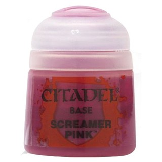 Citadel : BASE: SCREAMER PINK (12ML)  สีอะคริลิคสำหรับทาโมเดล