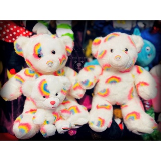 ตุ๊กตาหมี สายรุ้ง ลายหายาก🌈หมีบิ้วอะแบร์สายรุ้ง⭐️Build-A-Bear Workshop⭐️