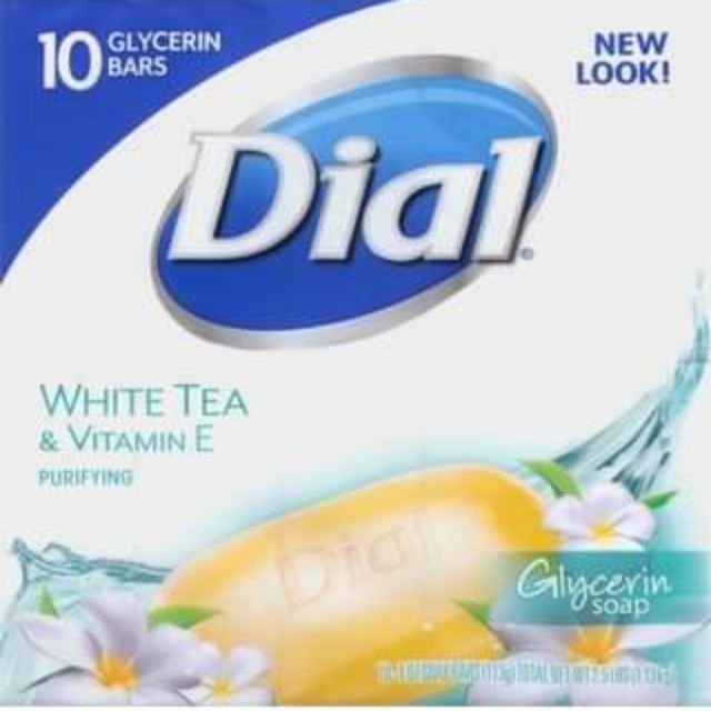 สบู่Dial กลิ่นWhite Tea & Vitamin E นำเข้าจากอเมริกา ก้อนละ69บาทเท่านั้น