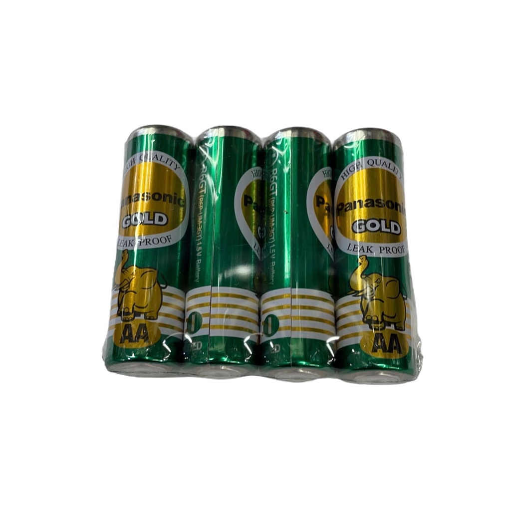 ถ่าน Panasonic Gold AA 1.5V แพค 4 ก้อน ของใหม่