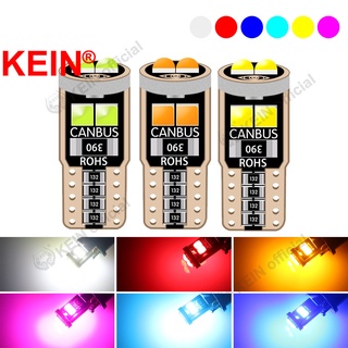 Kein T10 หลอดไฟ Led W5W 194 168 501 3030 6SMD ไฟแสดงสถานะ Led โดมเครื่องดนตรี หลอดไฟอ่านหนังสือ แผนที่ โดม ลิ่มไฟ อัตโนมัติ รถจักรยานยนต์