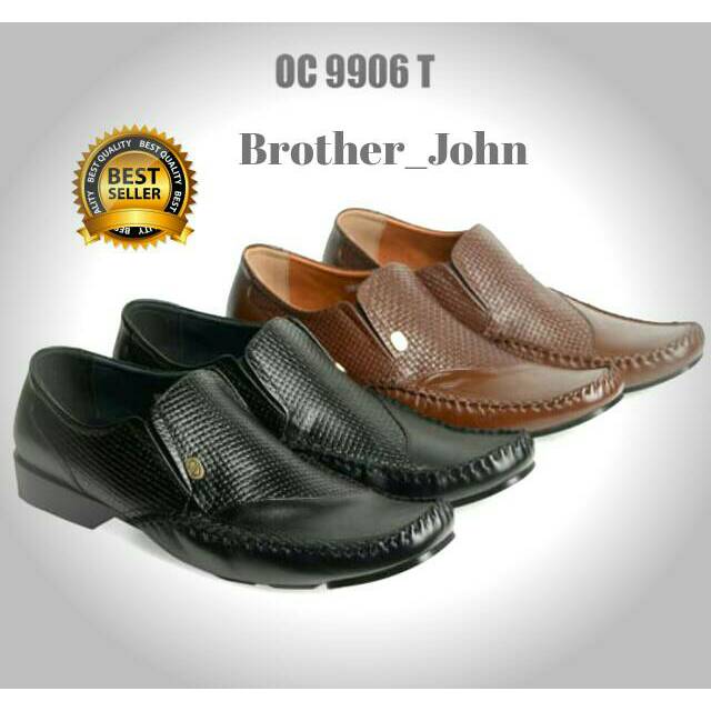 Oc 9906 T รองเท้าผู้ชาย odon cibaduyut หนังแท้