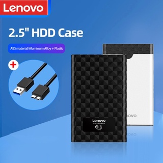 เคสฮาร์ดดิสก์ SSD Lenovo 2.5 นิ้ว Sata เป็น USB 3.0 3.1 Externo 6tb แบบพกพา สําหรับฮาร์ดดิสก์ 2.5 นิ้ว