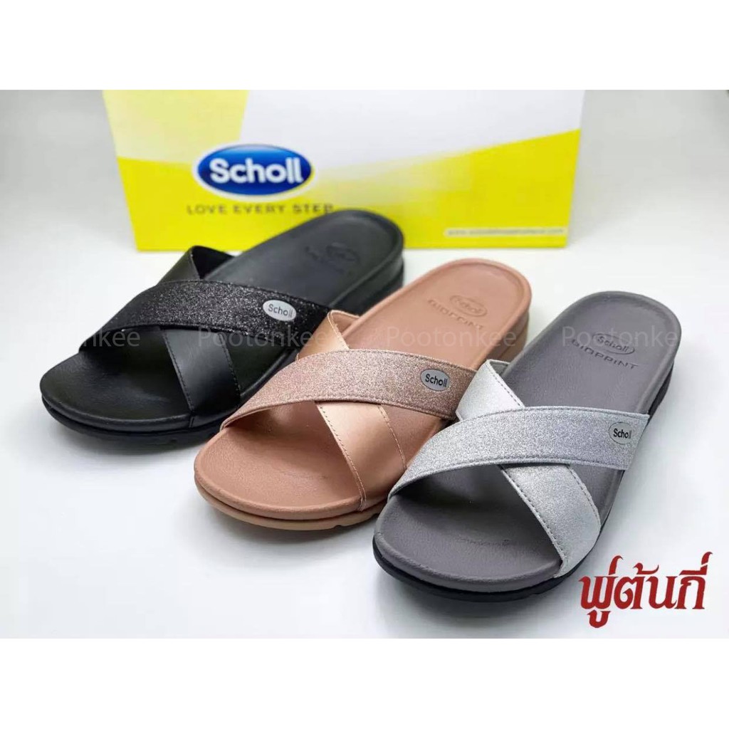 Scholl Remi รองเท้าสกอลล์ รุ่น เรมี (1F-2642) เทคโนโลยี ไบโอปรินท์ ของแท้ พร้อมส่ง