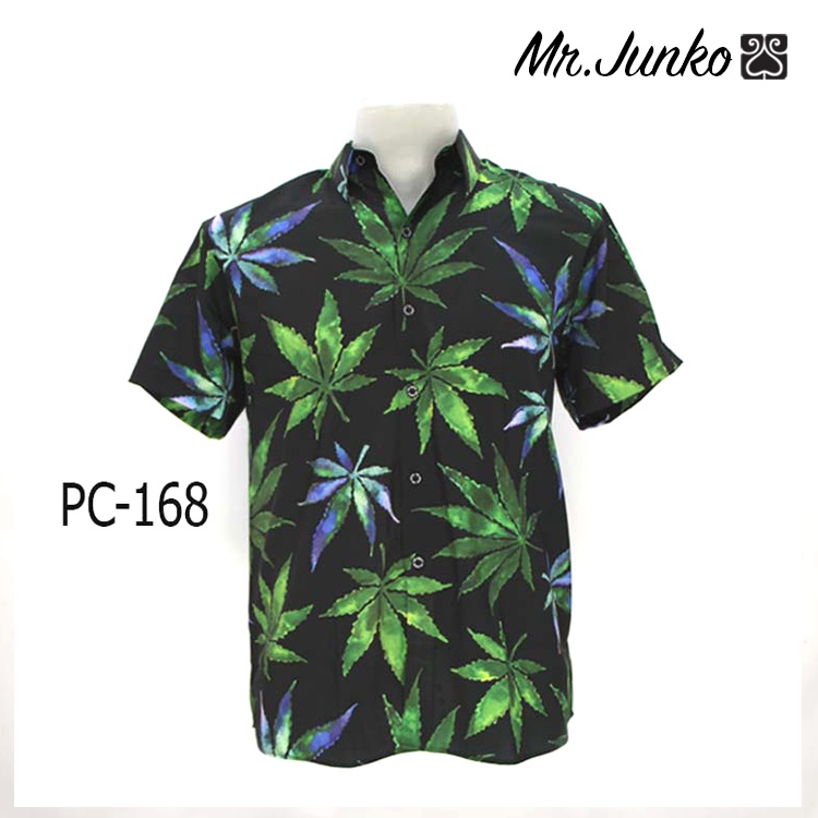 ⚡ ส่งฟรี⚡เสื้อเชิ้ต งานต่อลาย Mr-Junko ผ้าซาติน นิ่มใส่สบายไม่ร้อน PC-168