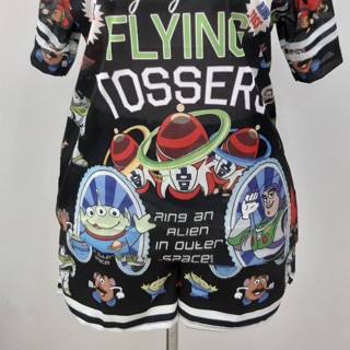 เซทเสื้อยืด&amp;กางเกงขาสั้นพิมพ์ลายทั้งตัวลาย Toystory