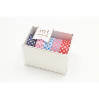 mt masking tape mt gift box POP2 (MT05G005) / เทปตกแต่งวาชิ เซ็ต 5 ม้วน โทนสี POP2  ประเทศญี่ปุ่น