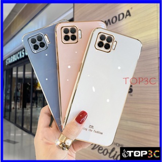 เคส  OPPO A93 Reno 6Z 5G Reno 7 A94 Reno5 Reno 6 5G เคสโทรศัพท์มือถือแฟชั่น ขอบตรง ลาย ZB สําหรับ