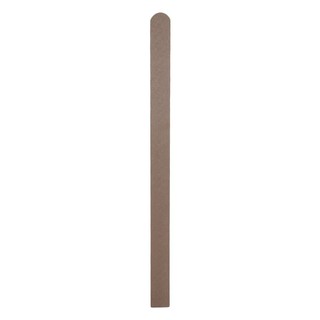 ไม้รั้ว ไม้รั้วหัวมน THAISUN 10.1x150x1.25 ซม. Choc-BR ไม้ตกแต่ง วัสดุก่อสร้าง CURVE FENCE DESIGN THAISUN 10.1x150x1.25C