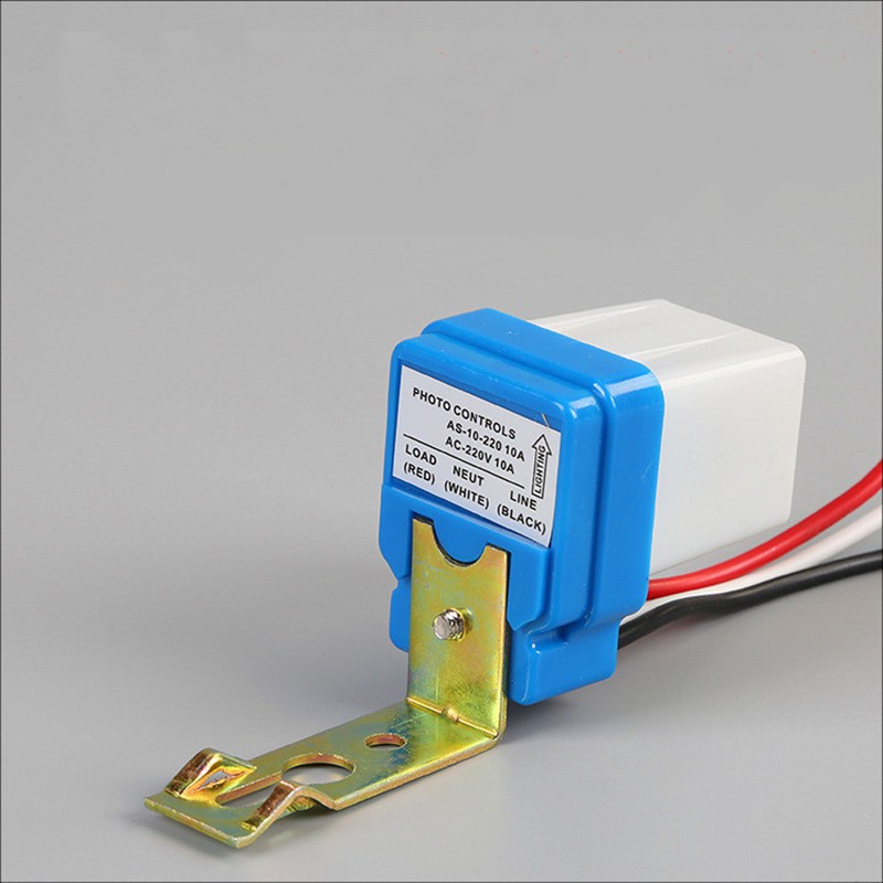50-60Hz 220 V 10A สวิทช์อัตโนมัติเปิดปิดอัตโนมัติ Photocell สวิตช์ไฟถนนตัวควบคุมภาพเซ็นเซอร์สวิตช์แสงแดดสวิทช์ MAYITR - รูปที่ 5