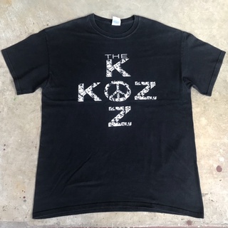 vtg.T-Shirt เสื้อวง THE KOZ MADE IN DOMINICAN REPUBLIC Sz.L 100% COTTON