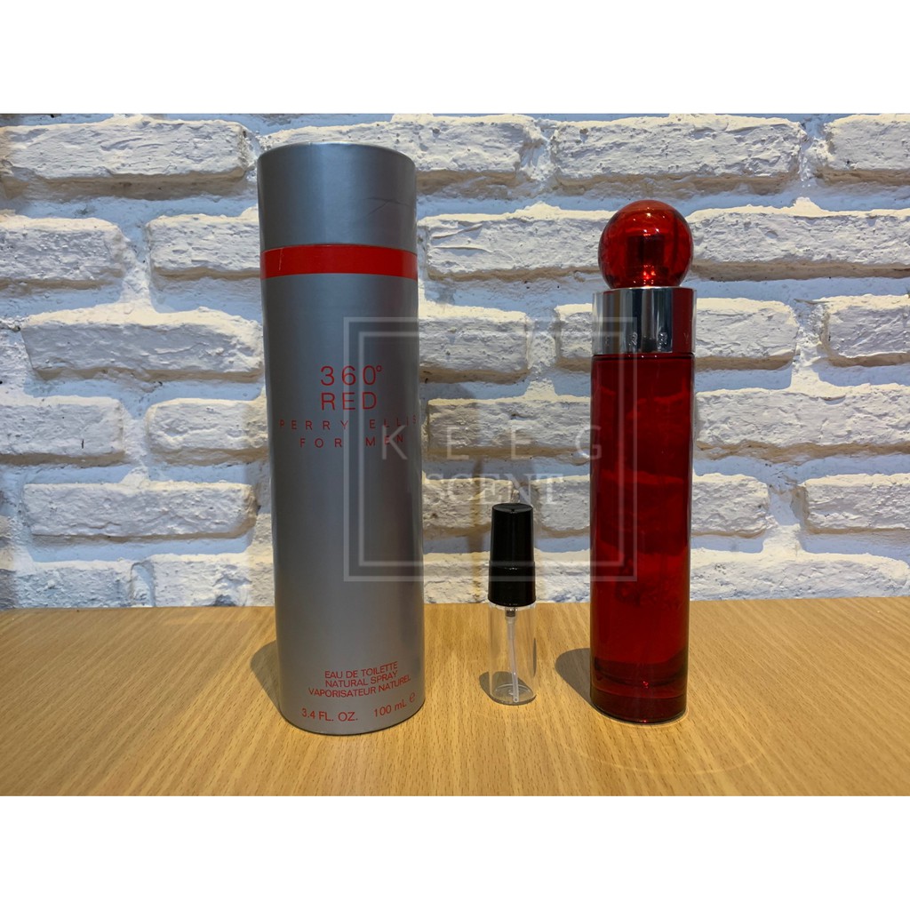 Perry Ellis for Men 360 Red น้ำหอมแบ่งขาย ราคา ถูกที่สุด ดีลบีเคเค