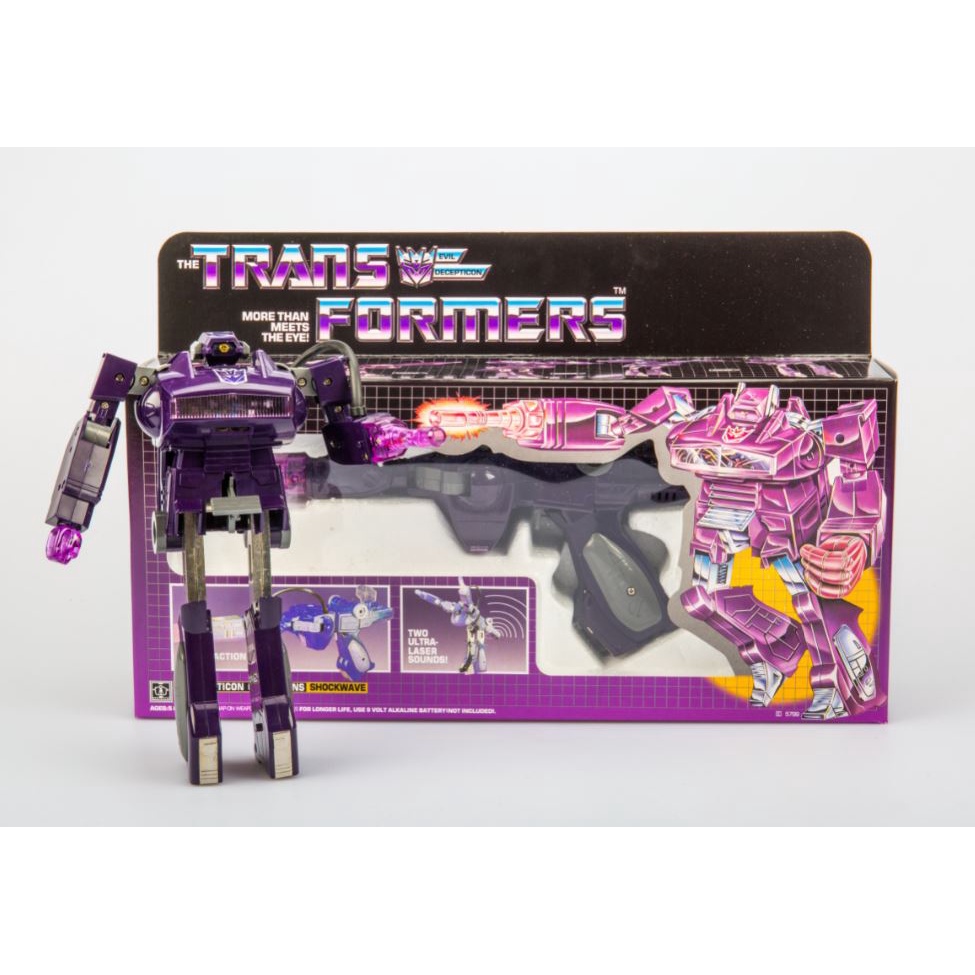 Transformers G1 Shockwave แอ็คชั่นฟิกเกอร์ใหม่เอี่ยม