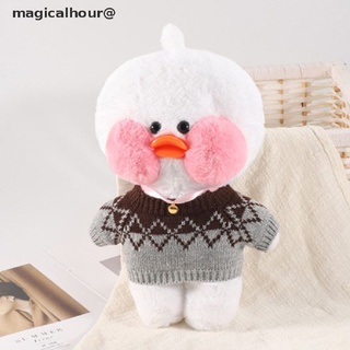 magicalhour 30Cm Mimi Yellow Duck Plush Toy Clothes And Cute Plush Dolls Soft Animal Dolls *On sale