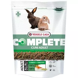 Complete - Cuni Adult Carrot + Timothy อาหารกระต่ายโต สูตร แครอทและหญ้าทิโมธี Versele Laga