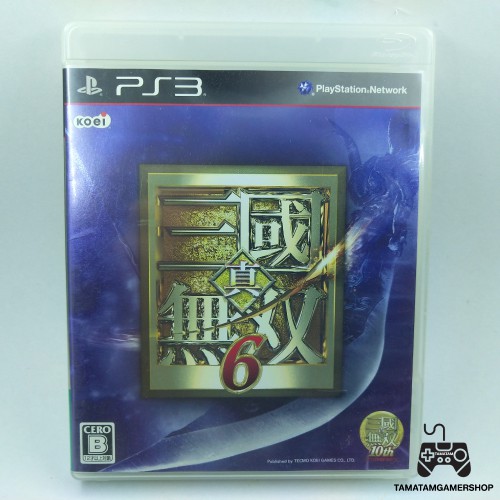 แผ่นเกมส์แท้ps3 Dynasty Warriors 6 (JP)เกมส์สามก๊กภาค6 ps3
