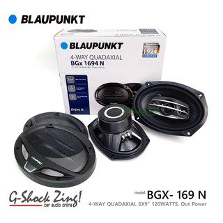 BLAUPUNKT ลำโพงรถยนต์ ดอกขนาด 6x9นิ้ว 4ทาง/Way กำลังขับ 120Watts/วัตต์ BBLAUPUNKT รุ่น BGX- 1694 N