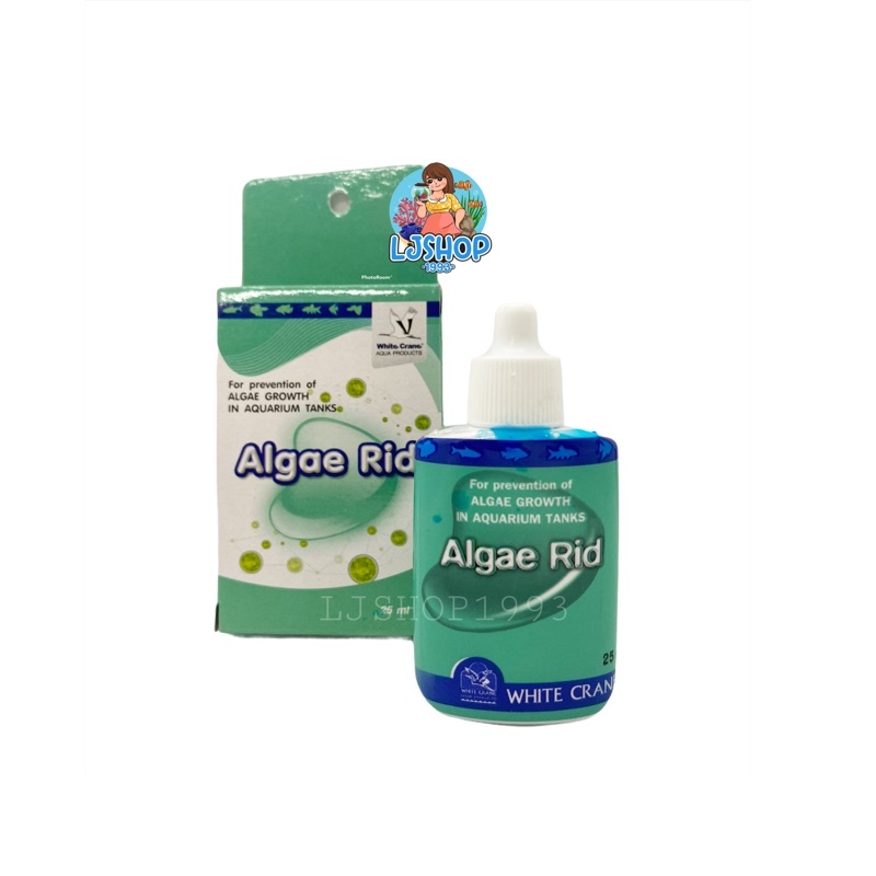 Algae Rid ผลิตภัณฑ์สำหรับป้องกันการเกิดตะไคร่น้ำสีเขียว 30ml