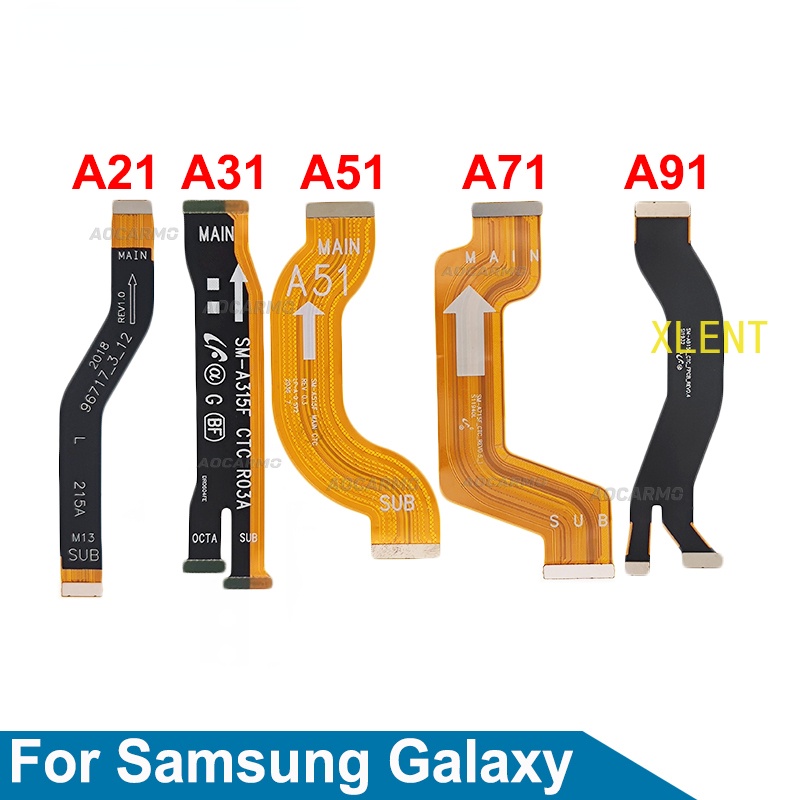 เมนบอร์ดเชื่อมต่อสายเคเบิลอ่อน สําหรับ Samsung Galaxy A21 A31 A51 A71 A91 A215 A315F A515F A715 A915