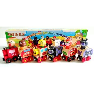 smartbabyandkid รถไฟไม้ ANPANMAN