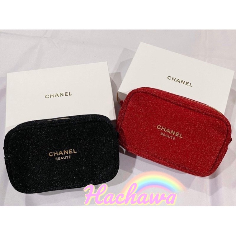 แท้💯 กระเป๋า Chanel สีดำ สีแดง อะไหล่ทอง