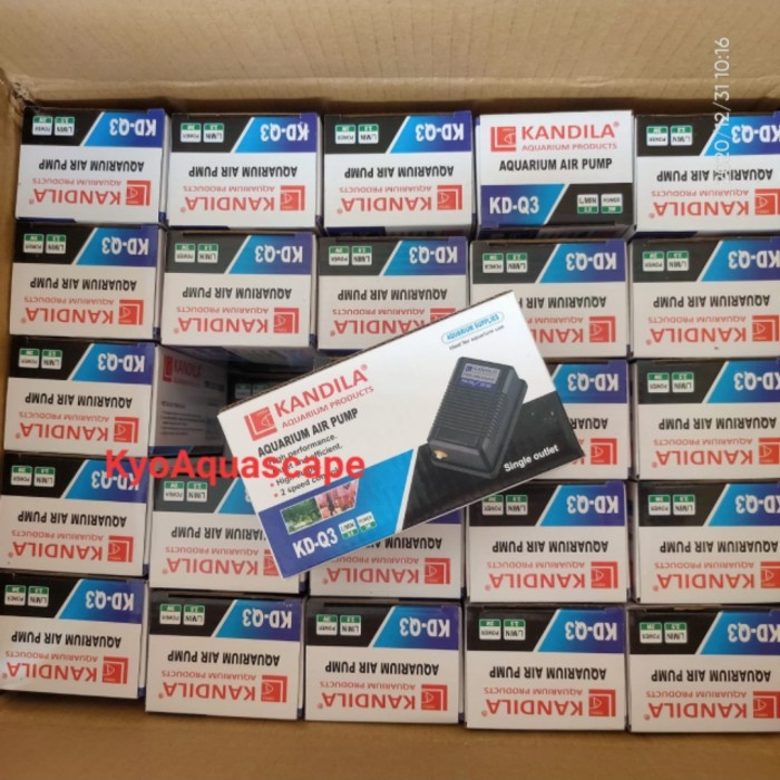 ปั๊มลมเครื่องเติมอากาศ 1 รู kandila kd-q3 / q 3 2.5L / min 3w