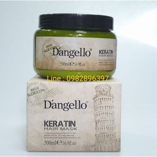 ทรีทเม้นท์ มาส์ก เคราติน ดิแองเจโล่ Dangello Keratin Hair Mask 500ml