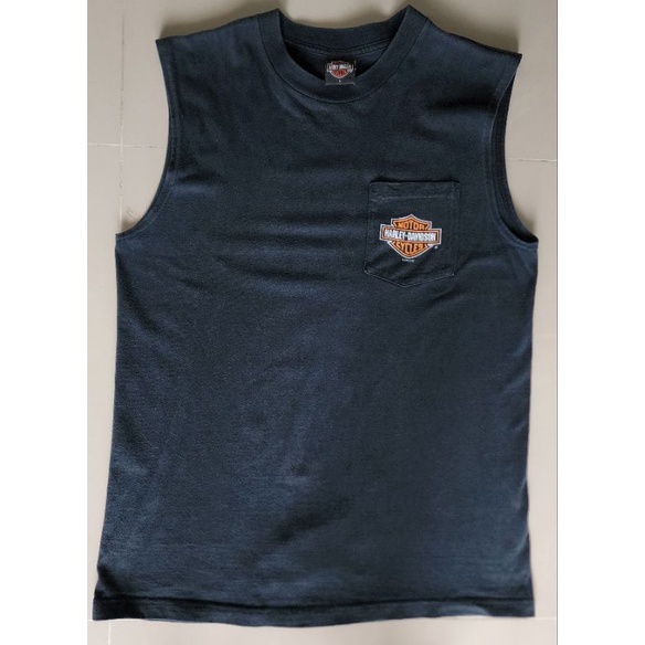 เสื้อกล้าม  Harley-Davidson Stockton U.S.A Size M (I2483)