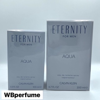 น้ำหอมแท้100% CK Eternity Aqua for Men EDT 200 ml.