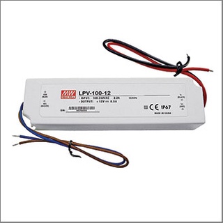 ไดร์เวอร์ LED Driver "Meanwell" LPV-100-12