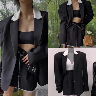 CARNI BLAZER | เซทสูทพร้อมกระโปรงสไตล์เกาหลี