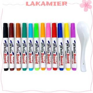 LAKAMIER Magical Water Painting Pen Montessori Erasable Doodle Whiteboard Markers Childrens Early Education Toys Magic Water Drawing