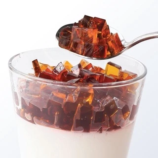วุ้นกาแฟ สำเร็จรูป พร้อมทาน 1 กิโลกรัม Coffee Jelly เยลลี่กาแฟ ท็อปปิ้งเครื่องดื่ม ชาไข่มุก คาเฟ่ ร้านเครื่องดื่ม