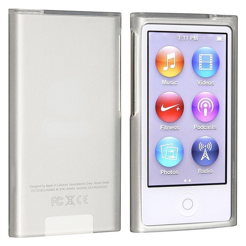 Frost Soft Clear TPU ซิลิโคนผิวสําหรับ Apple iPod Nano 7 7th Nano7 8 ฝาครอบ