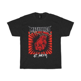 เสื้อยืด ลายวง Metallica St.Anger