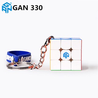 Gan330 พวงกุญแจลูกบาศก์มายากล 3x3x3 ลูกบาศก์ 30 มม. GAN 330 ของเล่นเพื่อการศึกษา ลูกบาศก์ความเร็ว ขนาดเล็ก