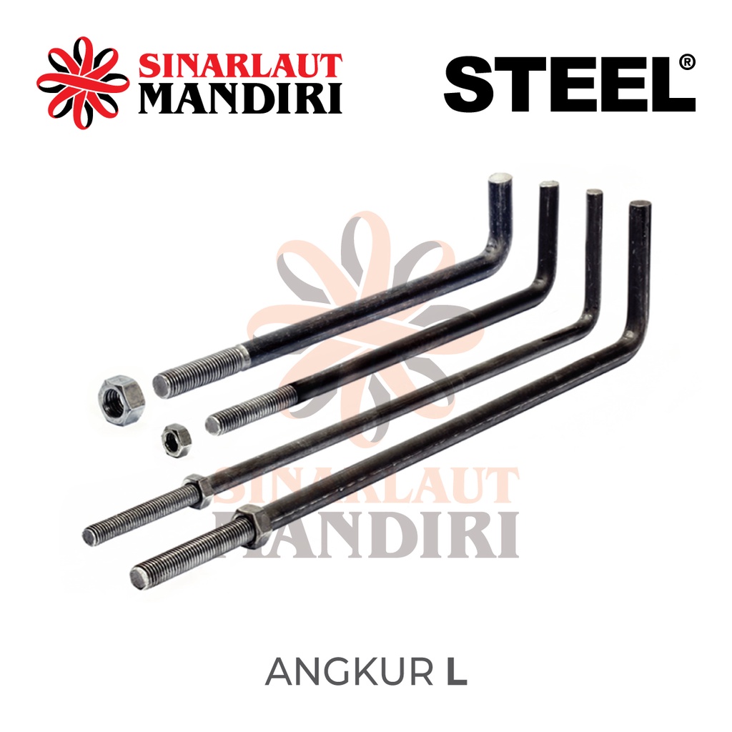 Anchor L ST 41 / L - Anchor ST-41 / Anchor + Nut ST 41 5/8 x 50