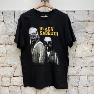 เสื้อยืดผ้าฝ้ายพิมพ์ลาย【COD】 เสื้อวง BLACK SABBATH ลิขสิทธิ์แท้ COMING CLUB