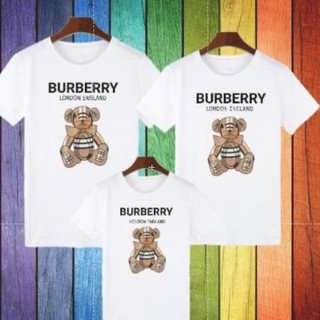 เสื้อยืดลายหมี BURBERRY มีถึงไซส์ XXXL ใส่เดี่ยวก็ได้ ใส่คู่ก็น่ารัก