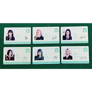 แยกขาย Student ID โฟโต้ การ์ด จาก อัลบั้ม STAYC - 2022 SEASONS GREETINGS ONES YOUTH Album ของแท้ พร้อมส่ง Kpop Card