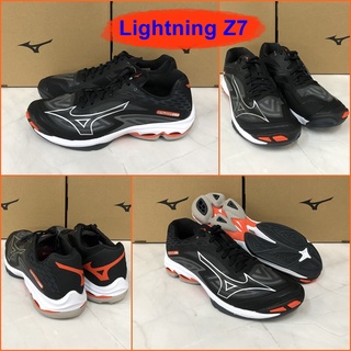 Mizuno Wave LightningZ7 รองเท้า Indoor สีสวย สดใส พื้นหนานุ่ม ใส่สบายเท้า รองรับแรงกระแทกอย่างดี น่าใช้ V1GA220005