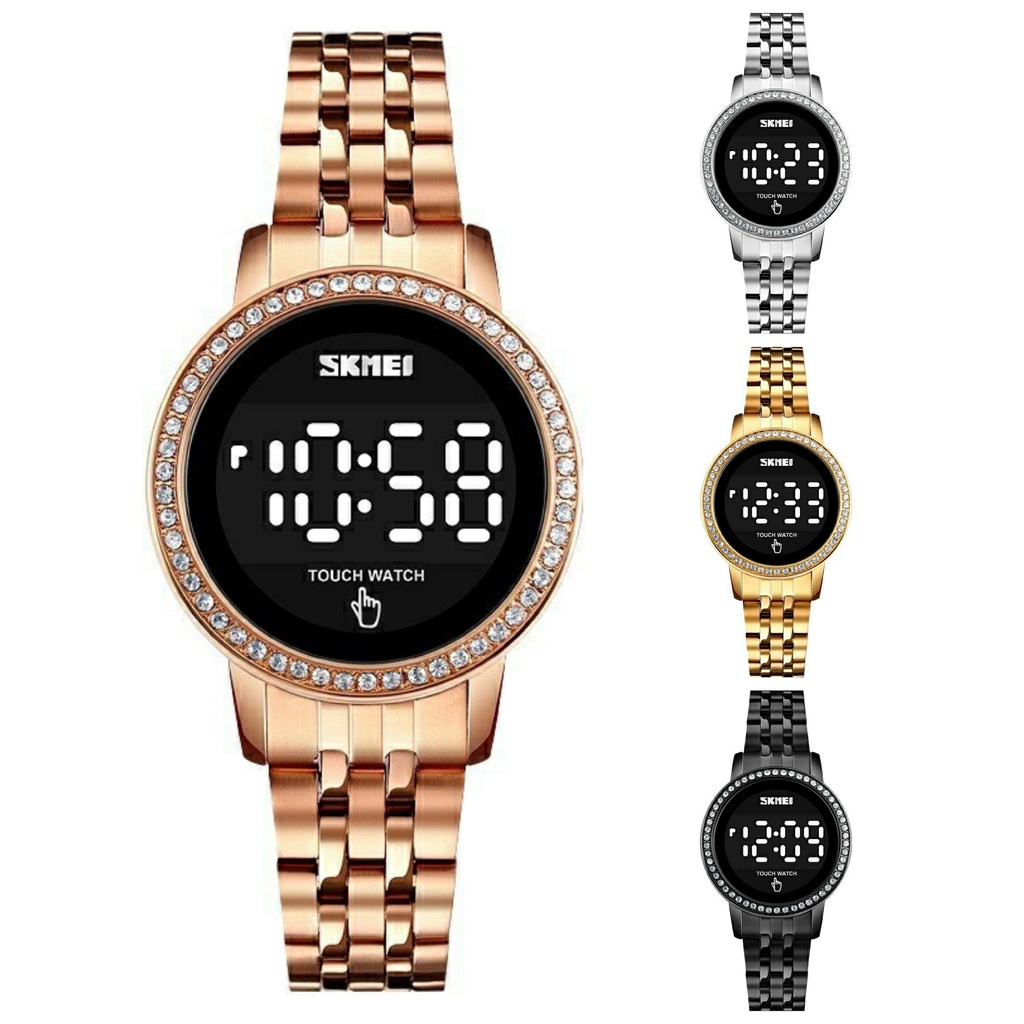 นาฬิกาสมาร์ทสำหรับสุภาพสตรี นาฬิกาคู่ SKMEI 1669 นาฬิกาข้อมือผู้หญิง กันน้ำ ของแท้ 100%