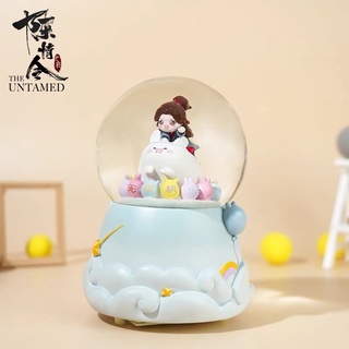 [พร้อมส่ง] ปรมาจารย์ลัทธิมาร Snowglobe กล่องดนตรี วันเกิด เว่ยอิง เว่ยอู๋เซี่ยน